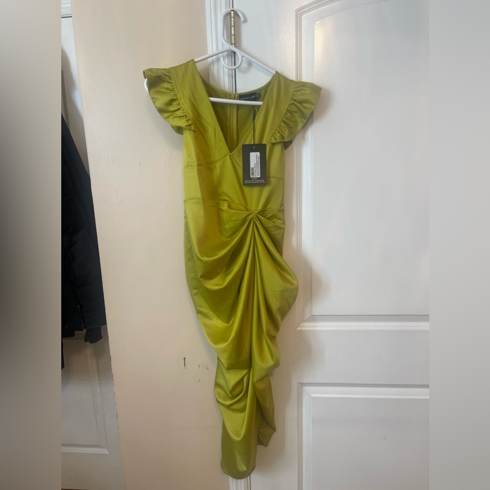 Mustard color dress